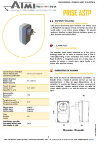 ASTP Level Alarm Socket - ATMI