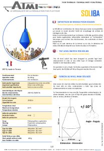 SOLIBA - Tilt Level Switch for Bulk Solids