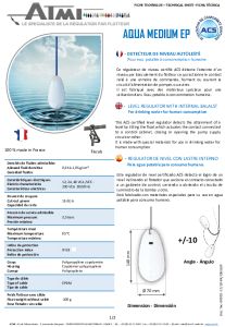 AQUA MEDIUM EP ACS certified - Technical datasheet