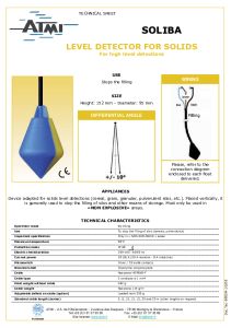 SOLIBA tilt level switches - ATMI