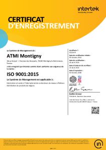 ISO 9001-2015 Certificate - ATMI