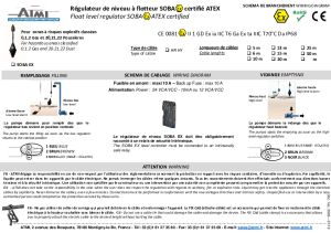 SOBA EX ATEX CERTIFIED - Wiring Diagram