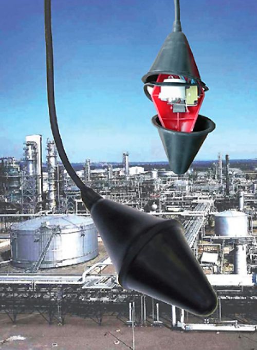 Float level switch for aggressive corrosive liquids